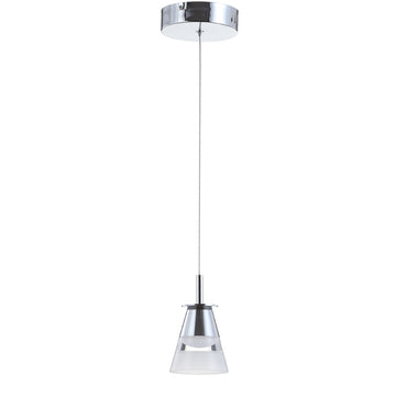 Alain Adjustable Metal Integrated LED Pendant - JONATHAN Y